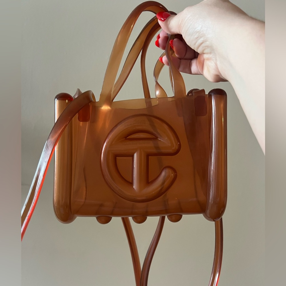 TELFAR x MELISSA limited edition collab— Small Jelly Shopping Tote